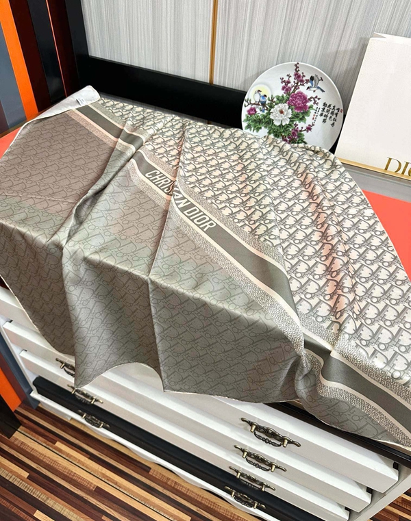 ブランドマフラー素材ディテール